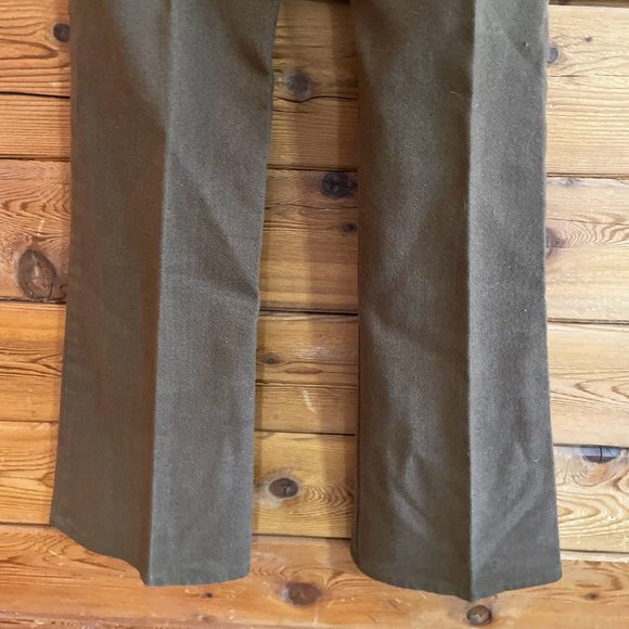 Levi's Vintage 60s / 70s STA-PREST Dark Brown High Rise Pants - Picture 3 of 12